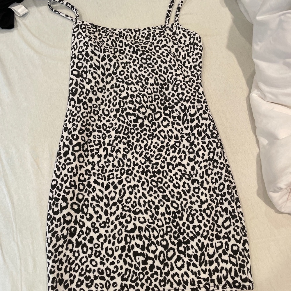 leopard print dress